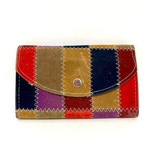 Vintage Colorful Boho Festival Patchwork Women's Wallet